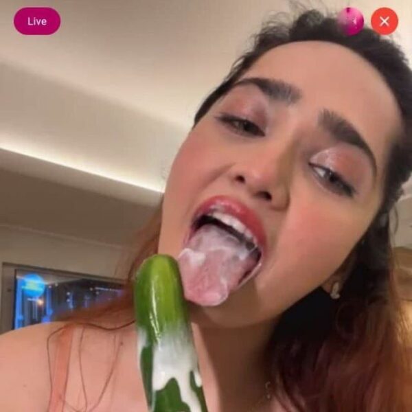 Aditi Mistry Nude in Pink Satin Lingerie Live ( 75+ minutes)